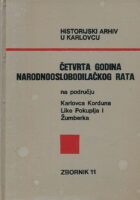 Četvrta godina NORa na području Karlovca...