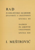 Ivan Meštrović : Rad JAZU 423