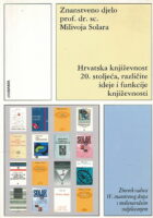 Znanstveno djelo prof.dr.sc. Milivoja Solara