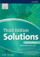 Solutions Third Edition Elementary Student's Book with e-Book udžbenik engleskog jezika A2
