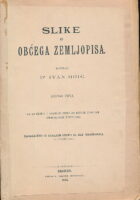 Slike iz obćega zemljopisa, Knjiga I.