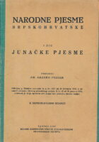 Junačke pjesme