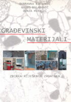 Građevinski materijali - zbirka riješenih zadataka