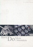 Od slova do teksta i metateksta