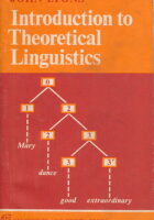 Introduction to Theoretical Linguistics