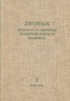 ZBORNIK Instituta za historiju radničkog pokreta Dalmacije 3