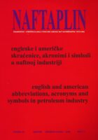 Naftaplin 1/2004. Engleske i američke skraćenice, akronimi i simboli u naftnoj industriji