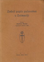 Zadnji popis pučanstva u Dalmaciji