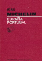 Michelin. Espana. Portugal. 1985.