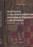 Rijetkosti u knjižnici Hrvatske akademije znanosti i umjetnosti