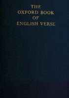 The Oxford Book of English Verse 1250 - 1918 (1940 New Edition)