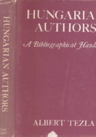 Hungarian Authors A Bibliographical Handbook