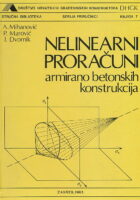 Nelinearni proračuni armirano betonskih konstrukcija