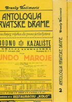Antologija hrvatske drame 1-3