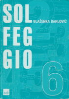 Solfeggio 6 Priručnik za nastavu u osnovnoj glazbenoj školi