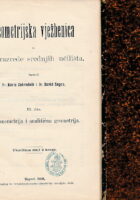 Geometrijska vježbenica za više razrede srednjih učilišta I-II