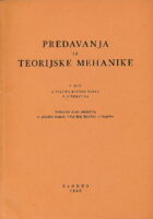 Predavanja iz teorijske mehanike, I dio, Statika krutog tijela i Kinematika