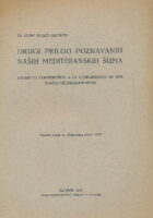 Drugi prilog poznavanju naših mediteranskih šuma