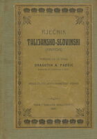 Rječnik talijansko-slovinski (hrvatski)