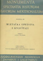 Monumenta spectantia historiam Slavorum Meridionalium volumen 49