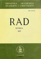 Rad HAZU 465/1993