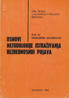 Osnovi metodologije istraživanja bezbednosnih pojava
