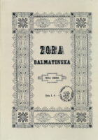 Zora dalmatinska, perva godina (1844)