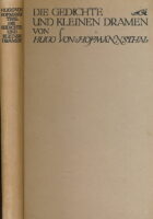 Die Gedichte und kleine Dramen
