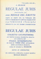 Regulae Juris