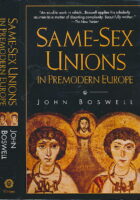 Same-Sex Unions in Premodern Europe