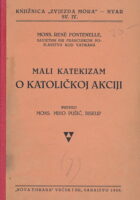 Mali katekizam o katoličkoj akciji