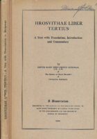 Hrosvithae Liber tertius
