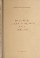 Dalmacija u doba Morejskog rata 1684 - 1699