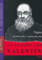 Publicistike, studime dhe tekste Vepra I-II Giuseppe (Zef) Valentini