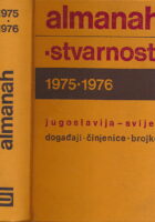 Almanah Stvarnost 1975 - 1976 Jugoslavija - svijet - događaji, činjenice, brojke
