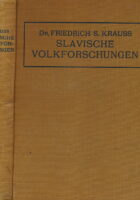 Slavische Volkforschungen