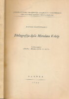 Bibliografija djela Miroslava Krleže