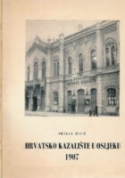 Hrvatsko kazalište u Osijeku 1907
