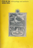 Res: Anthropology and Aesthetics, 19 & 20: 1990/1991