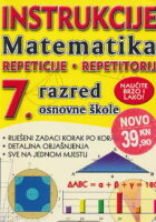 Instrukcije - matematika - 7. razred osnovne škole