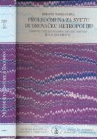 Prolegomena za Svetu dubrovačku metropoliju