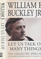 Let us talk of many things : the collected speeches
