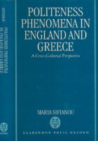 Politeness phenomena in England and Greece