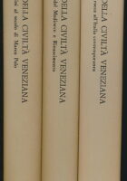 Storia della civilta Veneziana 1-3