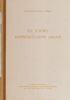 Le sacre rappresentazioni Croate