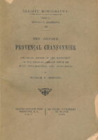 The Oxford Provencal Chansonnier