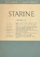 Starine JAZU 53/1966