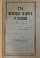 Das deutsche Theater in Zagreb 1780-1840