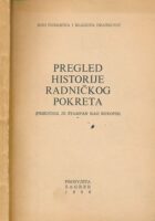 Pregled historije radničkog pokreta