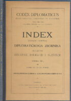 Index – Diplomatički zbornik Kraljevine Hrvatske, Dalmacije i Slavonije – Codex diplomaticus regni Croatie, Dalmatie et Slavoniae- sveska XIV.